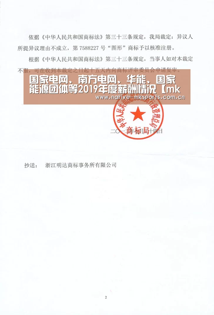 国家电网、南方电网、华能、国家能源团体等2019年度薪酬情况【mk体育入口】(图1) mk体育